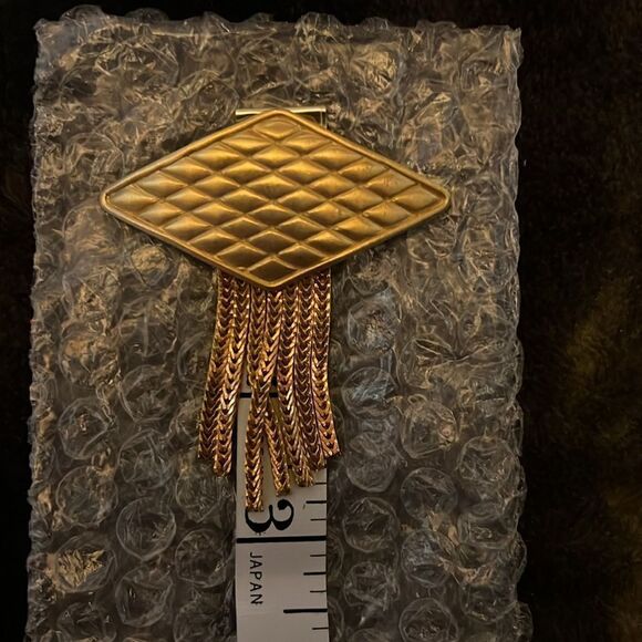 Vintage Gold Diamond Pin  - Picture 3 of 4